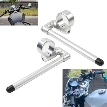 58MM Cafe Racer 7/8" Clip-On Handlebar for Motorcycle (Universal)