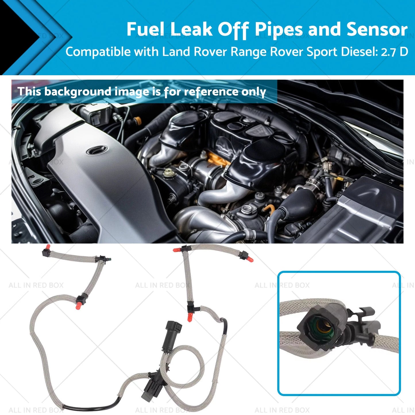 Fuel Leak Off Pipes & Sensor for Rover Range Rover Sport (2005-2013)