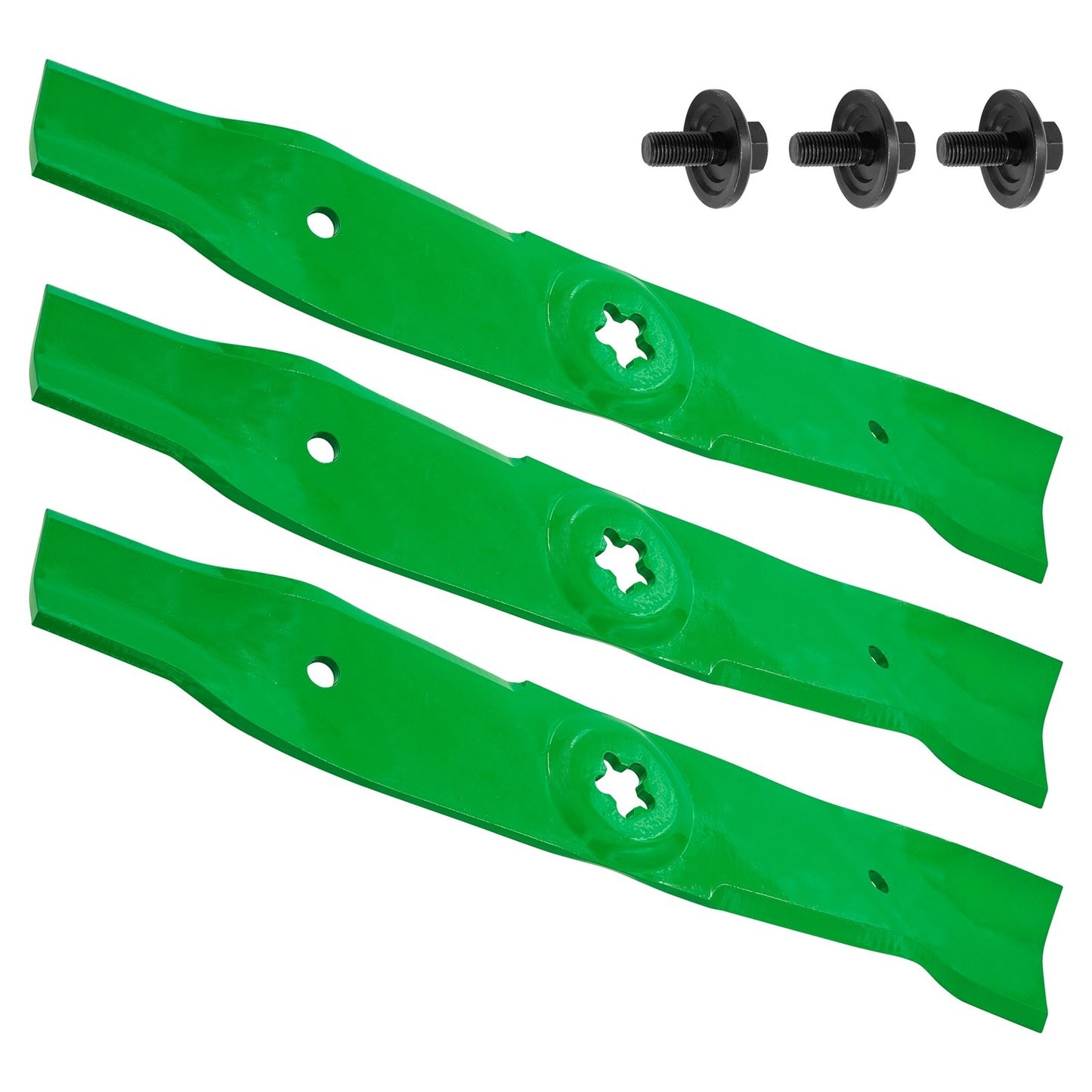 Deck Blade with Bolts 48 Inch Replacement for Husqvarna Dixon Poulan (1990–2019)