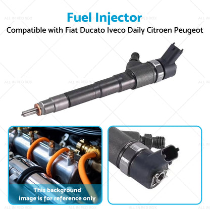 Fuel Injector for Fiat Ducato, Iveco Daily, Citroen, Peugeot (2006-2023)