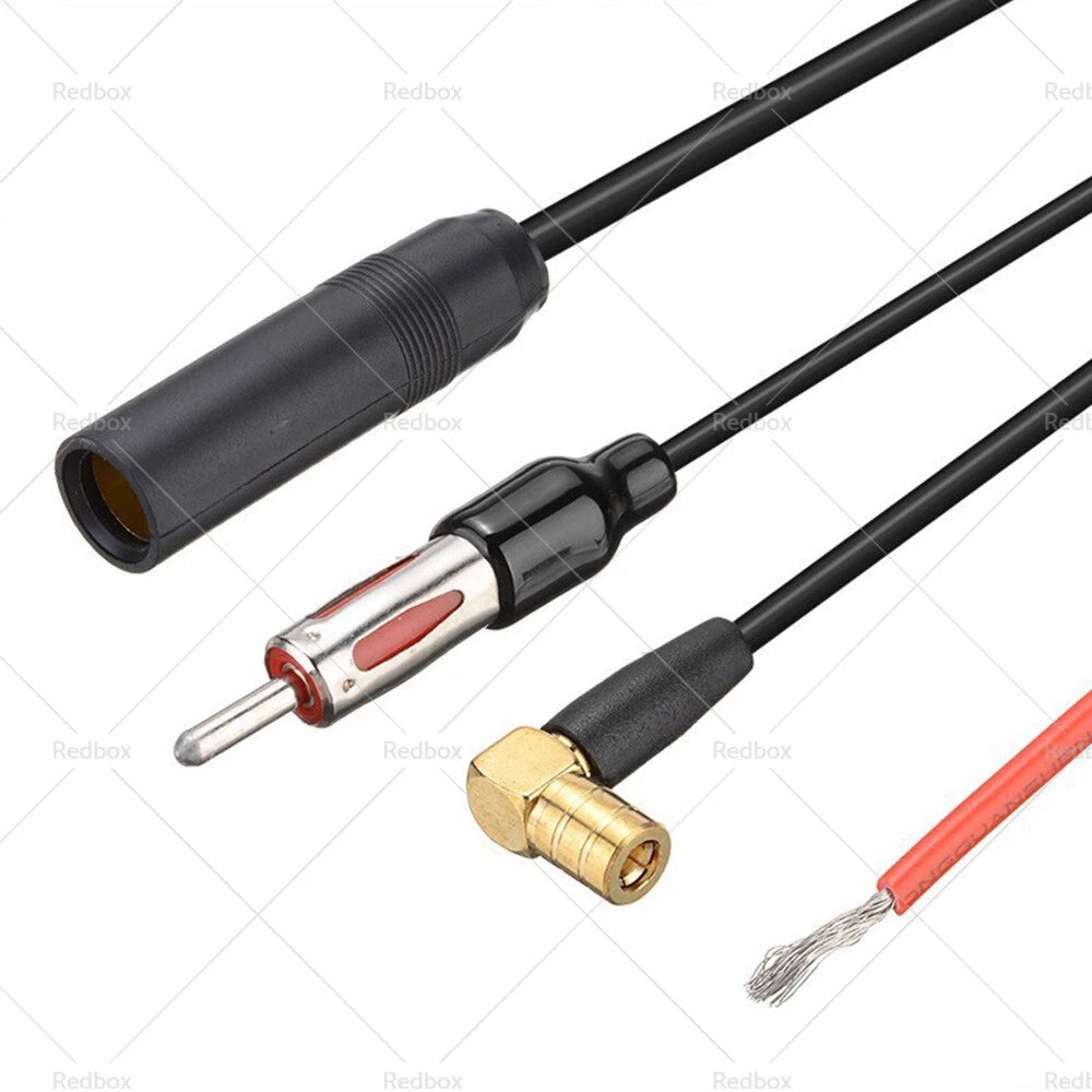 12V-24V Universal Car AM FM DAB Antenna Booster Adapter