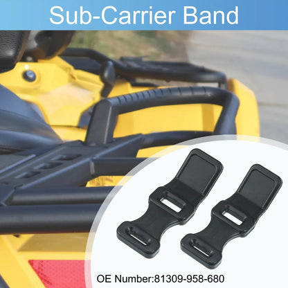 2 x Rear Rack Door Rubber Straps for Honda ATC200E TRX300 TRX350 (1985-1999)