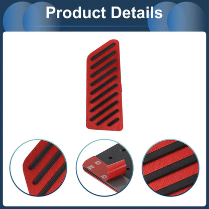 Footrest Pedal Pad Cover for Honda CR-V 2017-2024 - 1 x Red
