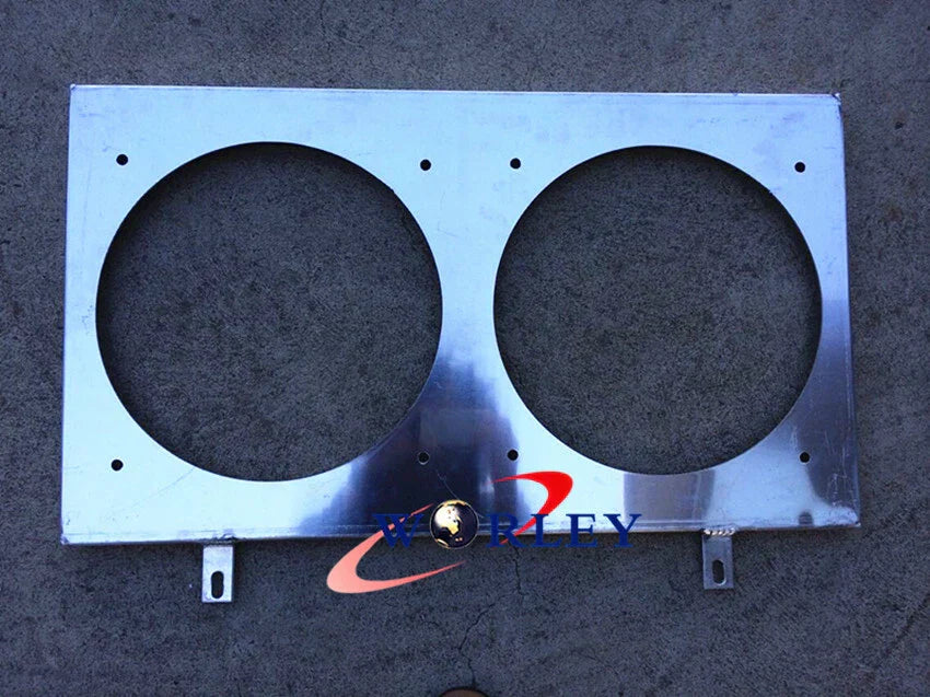 Aluminum Radiator Fan Shroud + Fans for Nissan Skyline R32 GTS GTR (1989-1994)