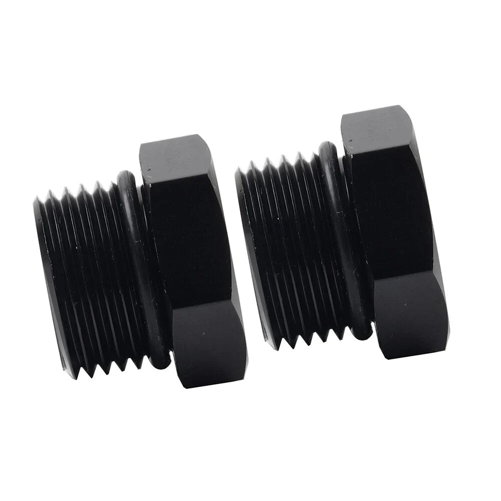 Aluminum 12AN Block Off Cap ORB Plug Male Fitting Adapters