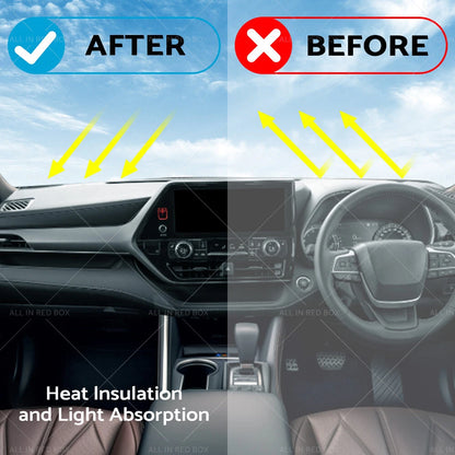 Non-Slip Dash Mat for Toyota Kluger XU75R GX GXL (6/21-23)