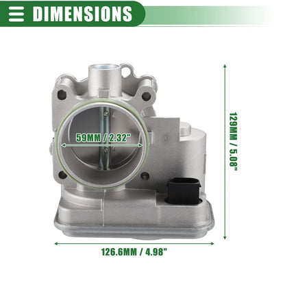 Throttle Body Assembly for Dodge Avenger 2008-2014 (2 x)