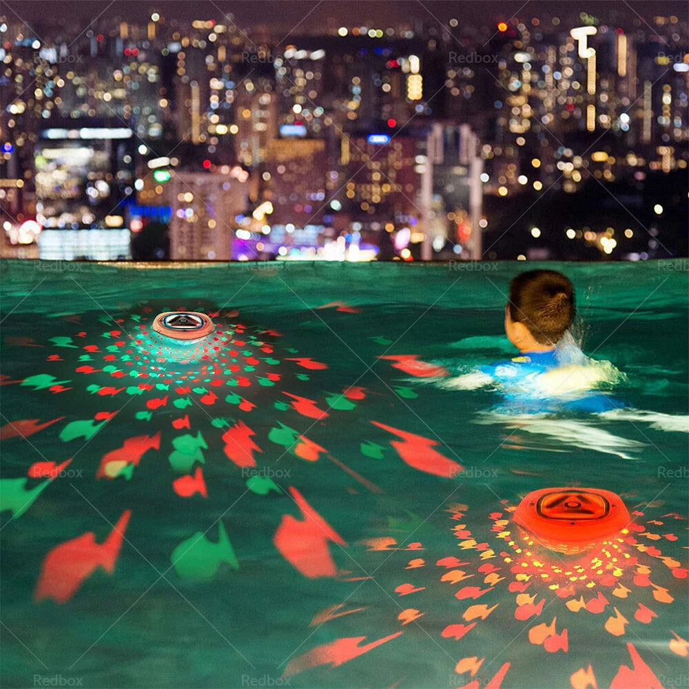 LED Floating Underwater Lights for Pool Spa Disco Glow Show