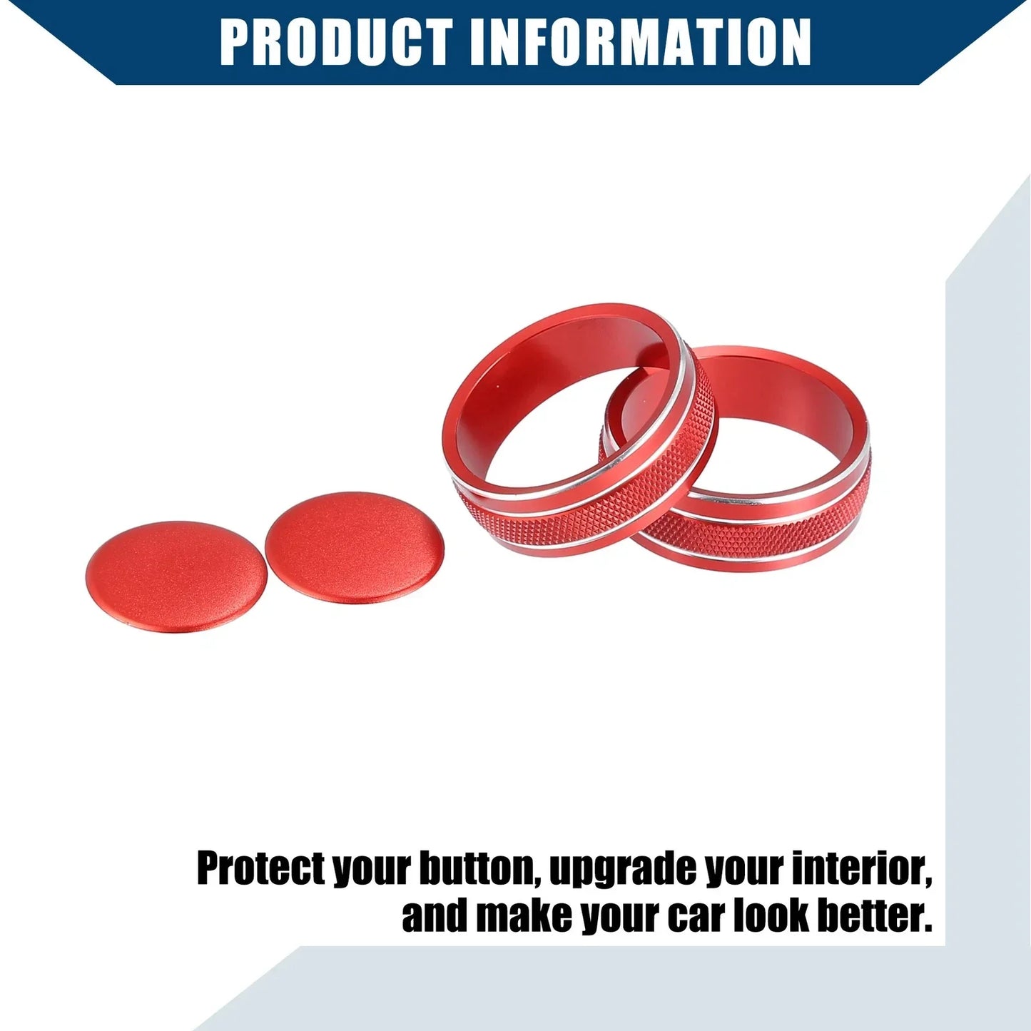 Console Drive Mode Switch Knob Cover for Lexus ES250 ES300h (2018-2023) Red