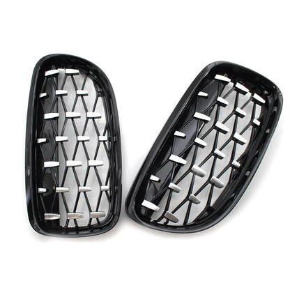 Diamond Front Kidney Grille for BMW 3 Series E90 E91 (2008-2012)