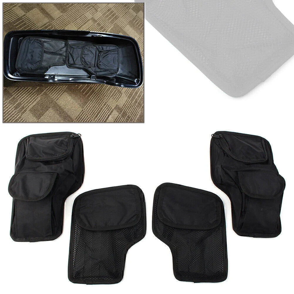 New Hard Saddle Bags Organizer for Harley Electra Glide (1996-2023)