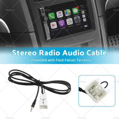Stereo Radio Audio Adapter Cable Plug for Ford Falcon Territory (2002-2016)