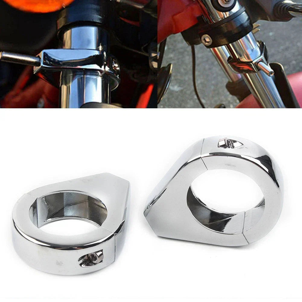 41mm Fork Clamp Turn Signal Clamps for Harley Softail
