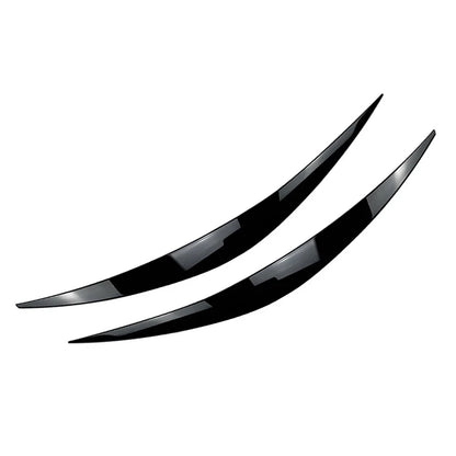 Car Headlight Eyelid Trims  Black for Hyundai i30 i30N MK3 (2017-2020)