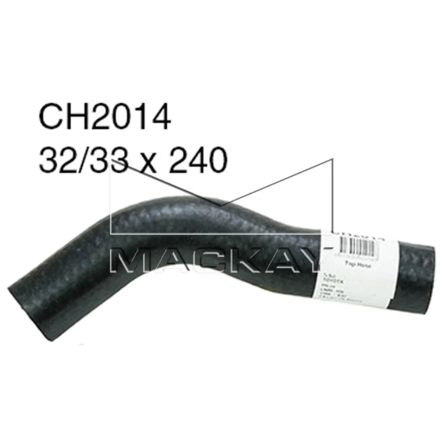 Upper Radiator Hose for Hilux LN86 LN106 LN107 LN111 LN130 4cyl 2.8L 3L 1988~99
