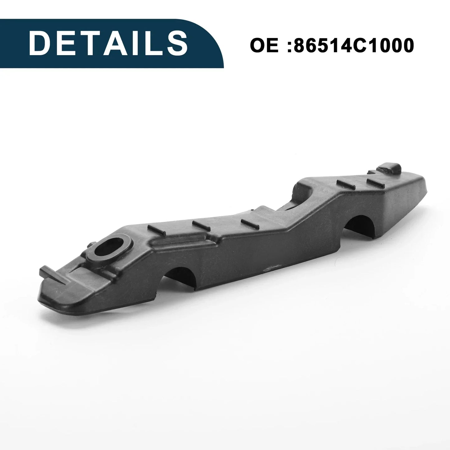 Right Front Bumper Retainer Bracket for Hyundai Sonata (2015-2017)