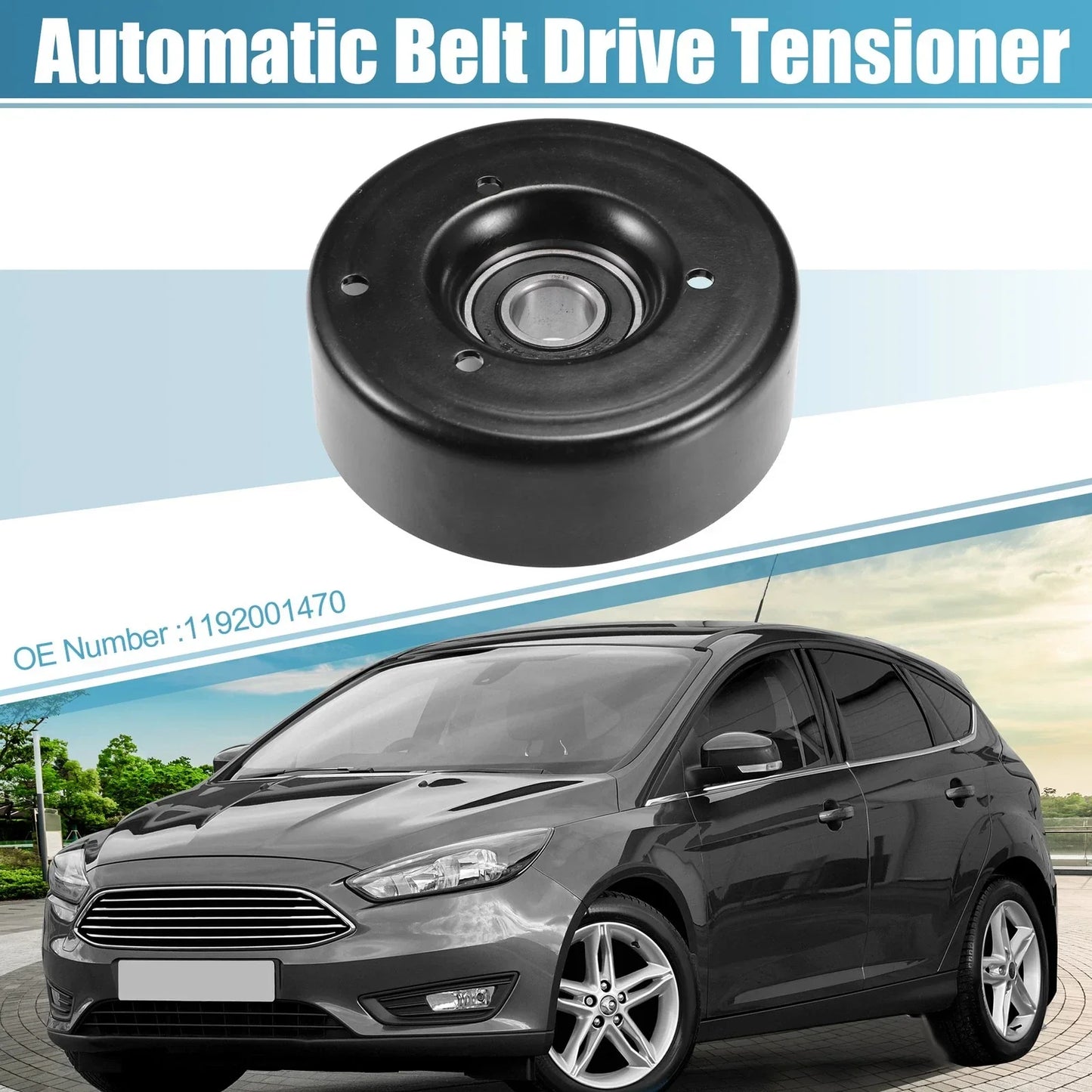 Belt Tensioner Pulley Assembly for Mercedes-Benz SLK 230 (1998-2004)
