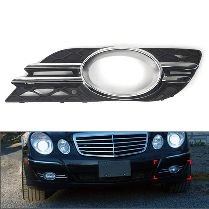 Fog Light Grill Cover Trim for Mercedes-Benz E320 E350 E550 E63 (2007-2009)