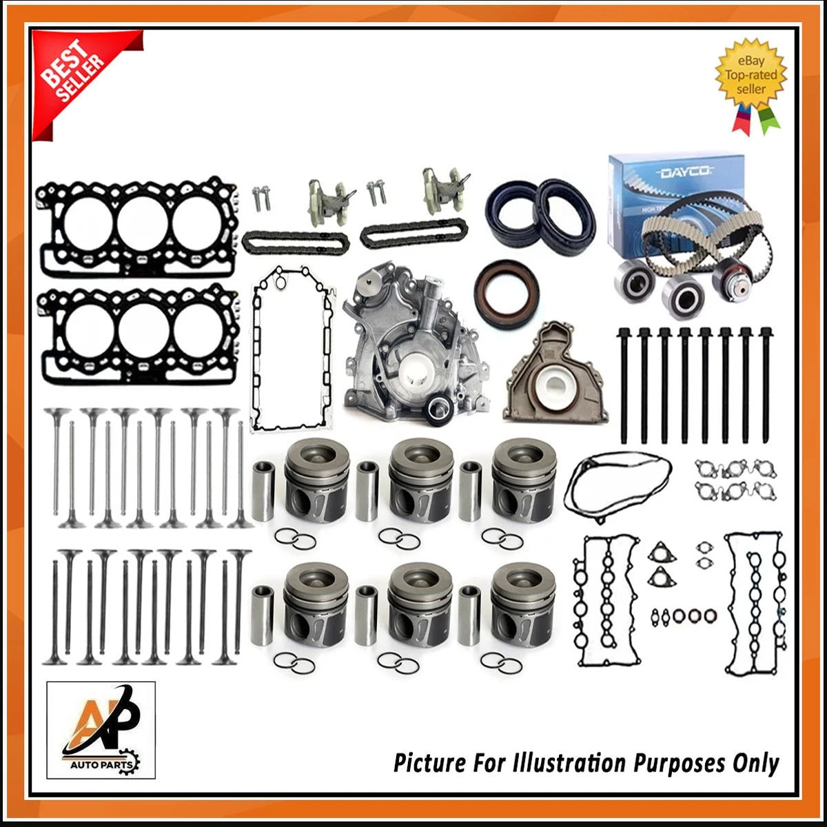 Head Gasket Kit OEM Replacement for Land Rover Range Rover Sport 2.7 TD (2010–2013)