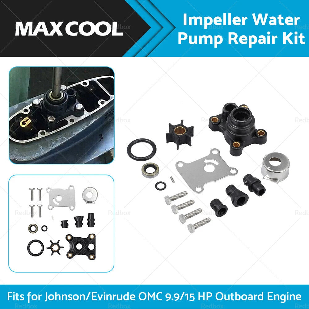 9.9hp & 15hp Impeller Water Pump Repair Kit for Johnson Evinrude