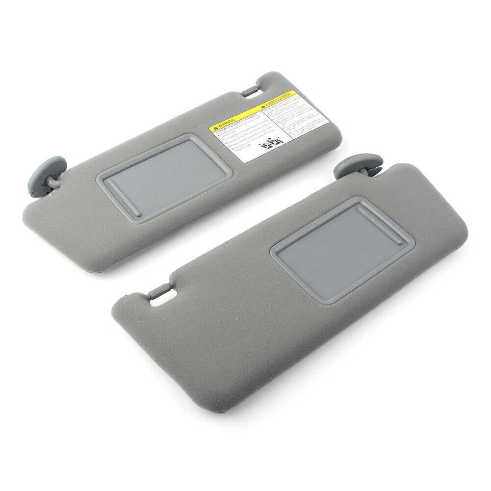Gray Sun Visors for Toyota Tacoma (2005-2015)