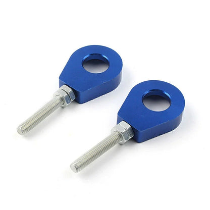 Chain Adjuster Tensioner Block for Dirt Bike Quad ATV CRF50 SSR 15mm Blue