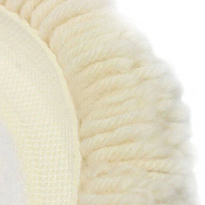 White Bonnet Cover Sponge Polisher for Car