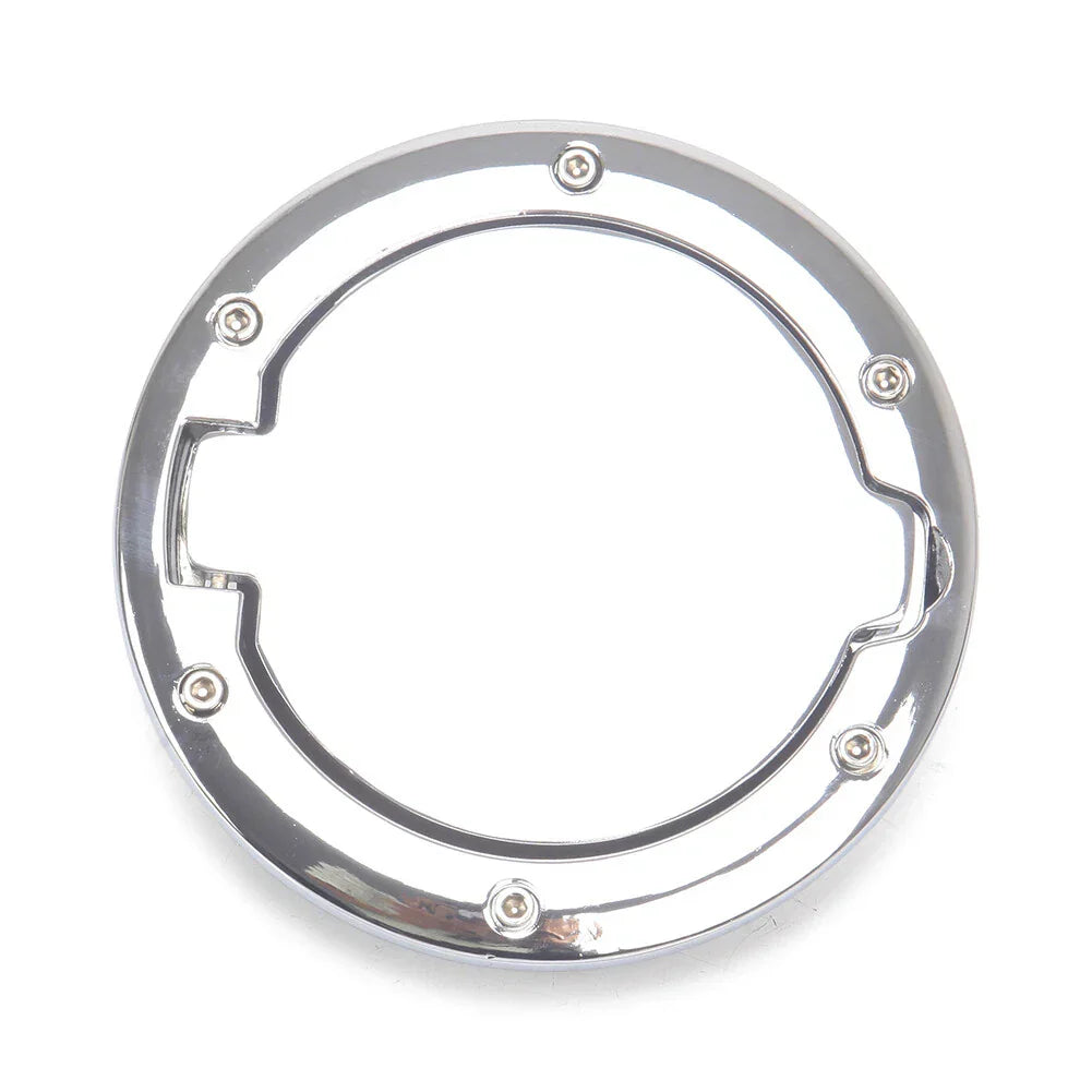 Chrome Fuel Filler Door Cover for Jeep Wrangler JK (2007-2017)