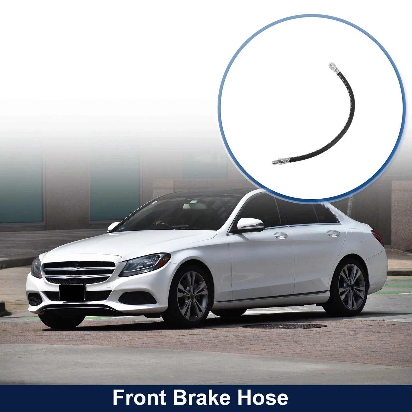 Front Brake Hose for Mercedes-Benz C-Class 2007-2015 (2007-2015)