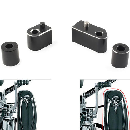 1" Driver Floorboard Spacer Extension for Harley Touring Road King Glide (2009-2023)