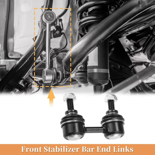 2 x Front Stabilizer Sway Bar Links for Chevrolet Prizm (1998-2002)