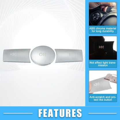 Radio Button Cover Sticker for Mercedes-Benz C Class (2015-2023)