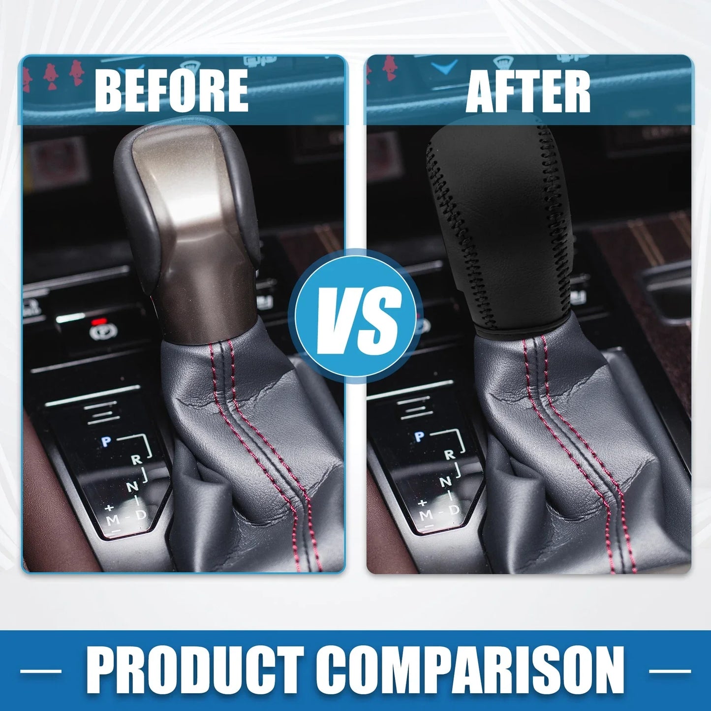 Lexus ES 300h 350 Gear Shift Knob Cover Trim Black (2016-2018)