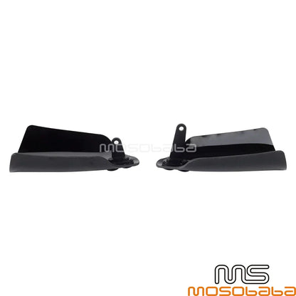 Black Handlebar Hand Guards for Harley Softail Deluxe (2018-2023)