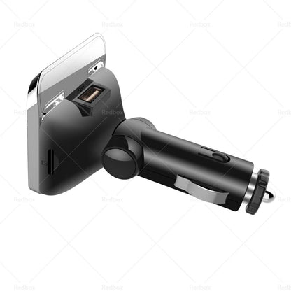 FM Transmitter MP3 Player USB Charger for Car - Bluetooth-Compatible