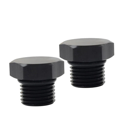 Aluminum 6AN Block Off Cap ORB Plug Male Fitting Adapters