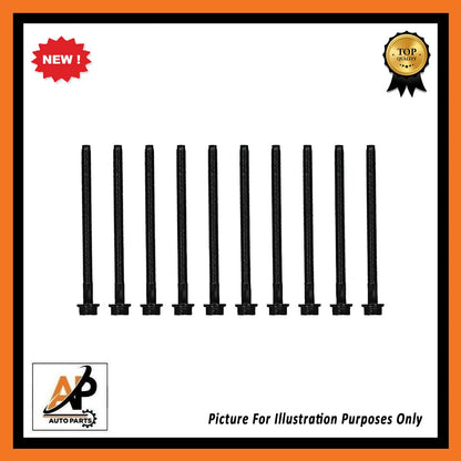 Head Bolts Replacement Kit for Ford Fiesta Mk4 Mk5 1.6 Zetec (1996–2002)