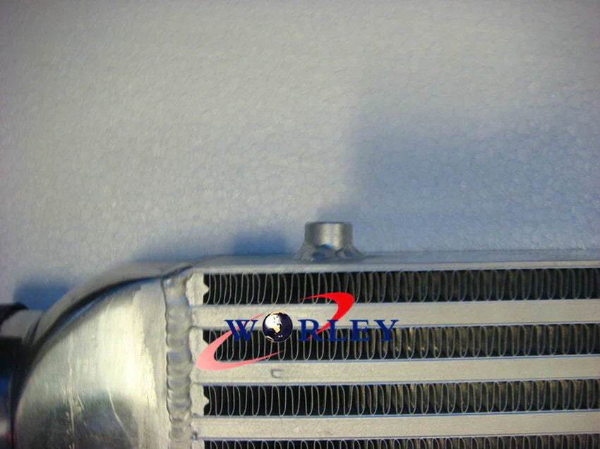 Aluminum Turbo Intercooler + Fan 600x300x70mm for Car