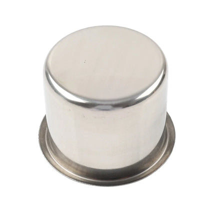 Stainless Steel Drop-in Cup Holder for Poker Table Yacht Boat RV Car Truck