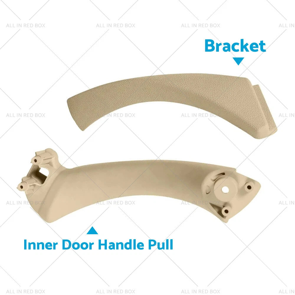 Beige Left Inner Door Handle Pull for BMW E90 3 Series 320i Sedan (2006-2013)