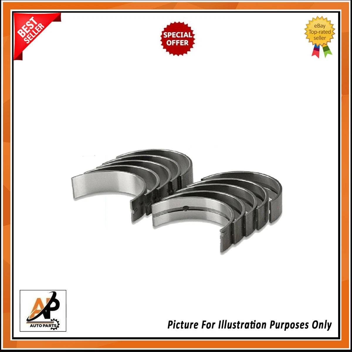 Engine Bearings Replacement Set for Land Rover Range Rover Evoque (2012–2019)