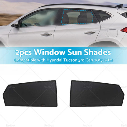 Rear Window Sun Shades for Hyundai Tucson (2015-2021)