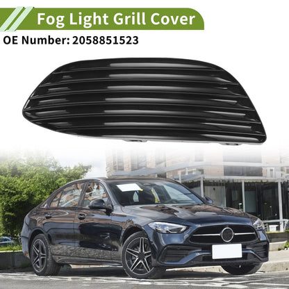 Front Left Fog Light Grill for Mercedes-Benz C-Class (2015-2018)