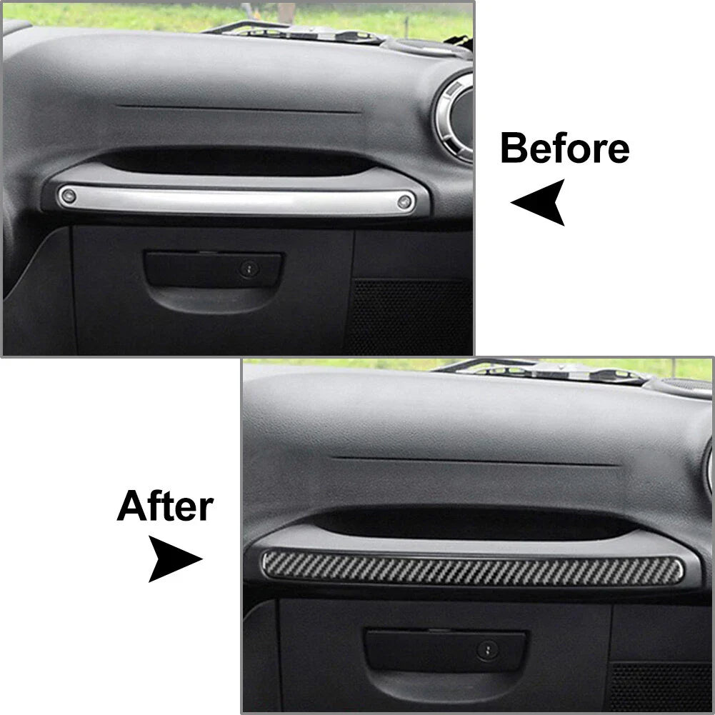Passenger Side Grab Handle Cover Trim for Jeep Wrangler (2011-2017)