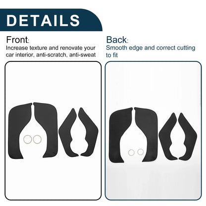 Car Door Leather Anti Kick Pad Sticker for Mercedes-Benz Smart (2022)