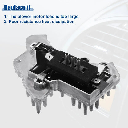 HVAC Blower Motor Resistor for Mercedes-Benz C 220 Base 2.2L L4 Gas (1996)