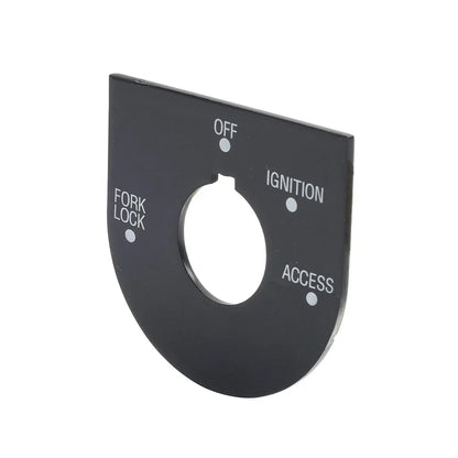 Ignition Switch Panel Trim Gloss Black for Harley Road Glide FLTRU (98-13)
