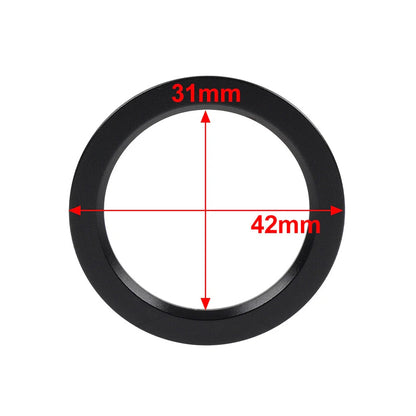 Black Engine Start Stop Button Trim Ring for Toyota Tacoma Camry Prius Corolla (2005-2023)