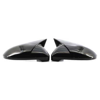 Glossy Black Rear Mirror Cover Caps for VW Golf MK7 R R-Line (2014-2019)