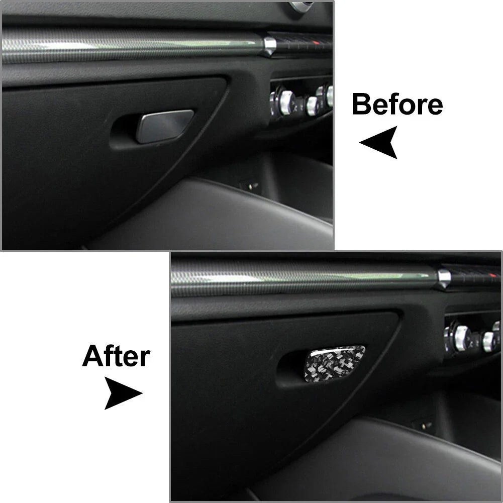 Glove Storage Box Handle Cover Trim for Audi A3 S3 RS3 (2013-2020)